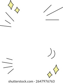 Sparkle and Attention Highlight Lines