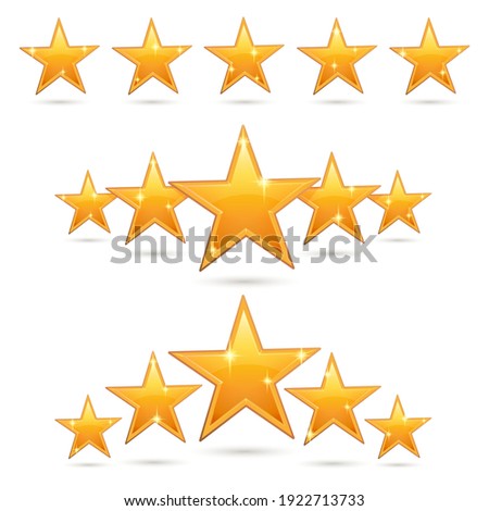 Similar – Image, Stock Photo Golden star with glitter on blue background. Christmas decoration.