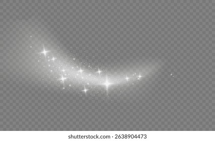 Sparkle background with glitter effect white powder firework snow confetti png texture light magic night shine shimmer explosion transparent stardust rays flare black card sparkle hot