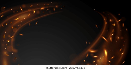 sparkle background virtual flame design vector illustration