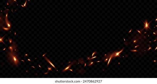 sparkle background virtual flame design vector illustration