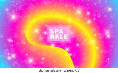 Vector De Fondo Brillante Esparkle Colorido. La disposición moderna.