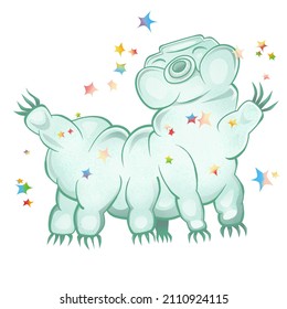 Sparkle the Dancing Water Bear