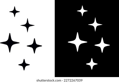 Sparkle, Flash Icon vector design 