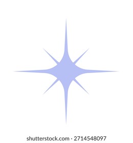 Sparkle graphic with soft light and clean abstract design, perfect for festive or magical themes