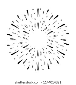 sparkle hand drawn
