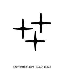 Sparkle icon design, eps 10