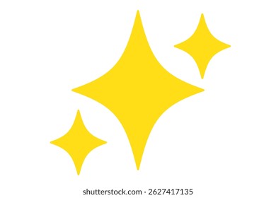 sparkle icon graphics design eps 10