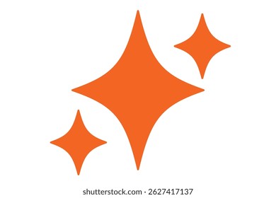 sparkle icon graphics design eps 10