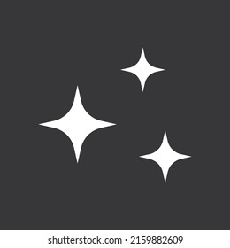 Icono de destello en el fondo gris