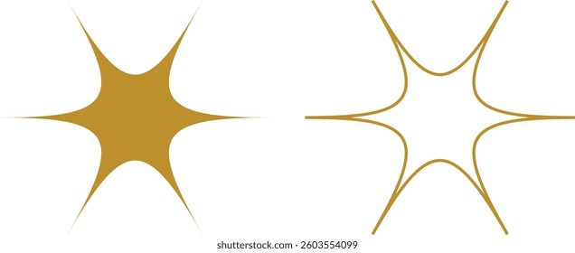 Sparkle icon set isolated on transparent background. flat and line style collection vectors for decoration. stars sparkles icon for your web site design, logo, app, UI. stars black symbol. glint sign.