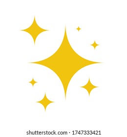 Sparkle icon in trendy flat style vector EPS 10