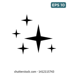 sparkle icon vector design template