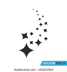 sparkle icon vector design template
