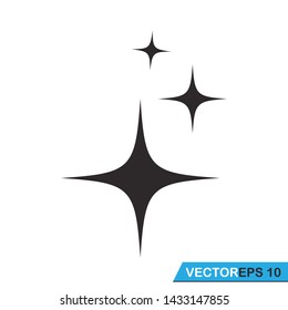 sparkle icon vector design template