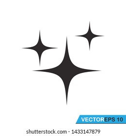 sparkle icon vector design template