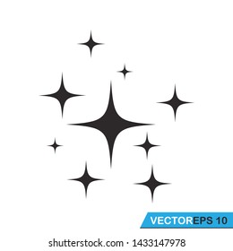 sparkle icon vector design template