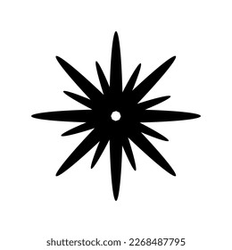 Sparkle icon vector. Stars sparkle illustration sign. Star symbol or logo.
