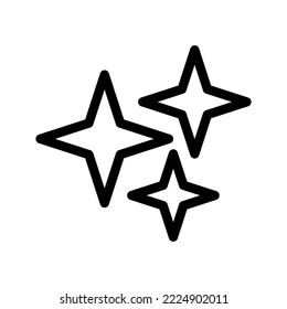 Sparkle Icon Vector Symbol Design Illustration