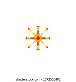 Sparkle Isolated on white background emoji, emoticon