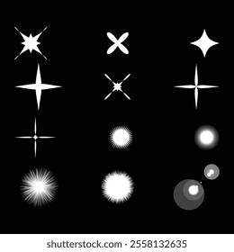 Sparkle Light Effects Glitter Graphics


