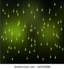 Sparkle rain vector background