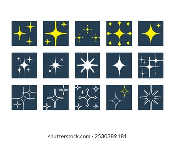 Sparkle Shine Abstarct Element Set 