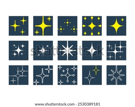 Sparkle Shine Abstarct Element Set 