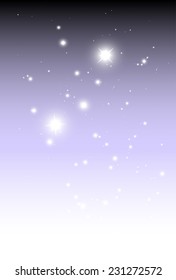 Sparkle shine background vector purple template - Vector glittering stars purple background illustration