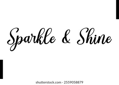 Sparkle  Shine text christmas holiday quotes istalist typography 