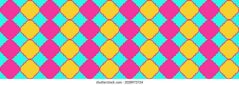 Sparkle Shiny Pattern. Royal Arabesque Pattern. Cool Eastern Texture. Quatrefoil Arabian Ethnic Tesselation. Traditional Seamless Moroccan Cover. Trendy Geo Curved. Geometric Trellis Tile.