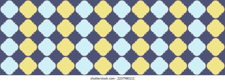 Sparkle Sparkling Pattern. Geometric Trellis Tile. Traditional Seamless Persian Poster. Quatrefoil Arabic Ethnic Tesselation. Noble Arabesque Pattern. Cool Eastern Texture. Simple Geo Curved.