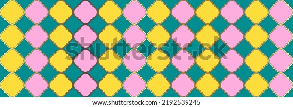 Sparkle Sparkling Pattern Geometric Trellis Tile Stock Vector (Royalty ...