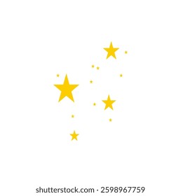 sparkle star icon.  Shining sparkle icon. Vector illustration.