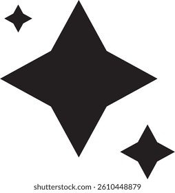 Sparkle star shine twinkle glow glitter bright light burst shimmer magic line sparkle icon art design radiant minimal outline decorative abstract