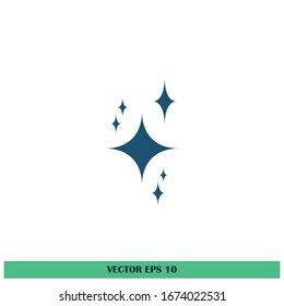 sparkle surface tile icon design element vector eps 10