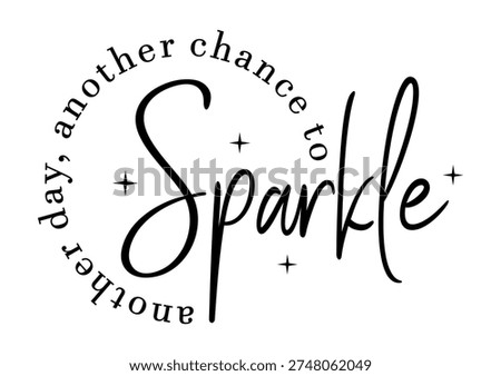 Sparkle t shirt design vector 