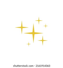 Icono de vector de destello aislado. Símbolo de brillo