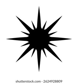 Sparkle vector icon. Shine symbol illustration. star sign or logo.