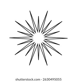 Sparkle vector icon. Shine symbol illustration. star sign or logo.