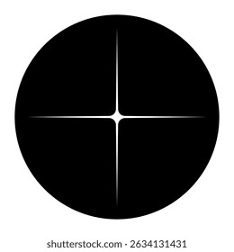 Sparkle vector icon. Shine symbol illustration. star sign or logo.