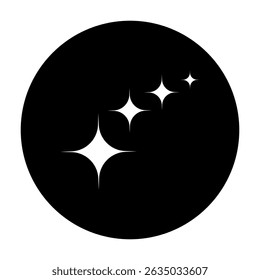 Ícone do vetor de faísca. Ilustração do símbolo do brilho. sinal de estrela ou logotipo.