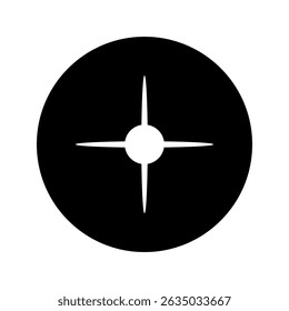 Sparkle vector icon. Shine symbol illustration. star sign or logo.