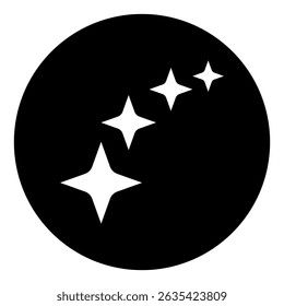 Sparkle vector icon. Shine symbol illustration. star sign or logo.