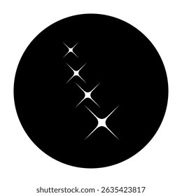 Sparkle vector icon. Shine symbol illustration. star sign or logo.