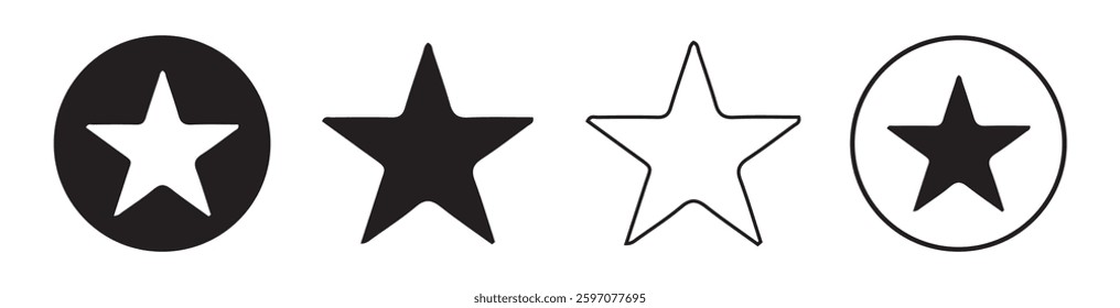 Sparkle vector icon. Star icons. Shine and sparkle stars icon on light background. Stars in modern simple flat style. Vector illustration EPS 10