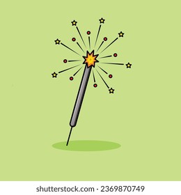 Sparkler fire crackers for diwali