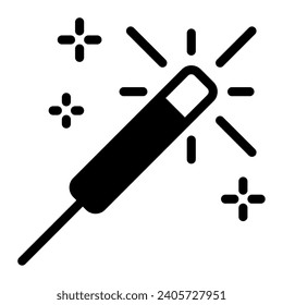 Icono de Sparkler para uiux, web, app, infografía, etc