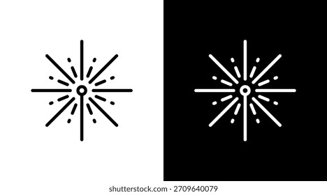 Diseño de conjunto de iconos de blanco brillante