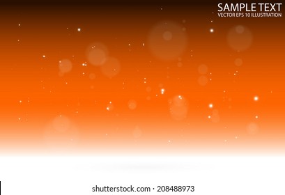 Sparkles abstract background vector illustration - Vector empty scene background  illustration